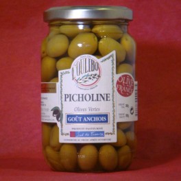 Olives Picholines Goût Anchois 200 g